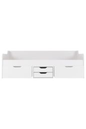 Seconique Dante Single Day Bed in White - thumbnail 3
