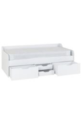Seconique Dante Single Day Bed in White - thumbnail 4