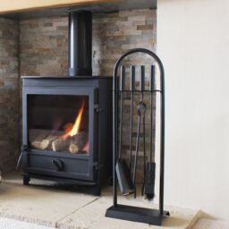 simpa Comtempo Arc 4PC Companion Set in Black - thumbnail 5