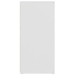 Berkfield Home Sideboard White 80x36x75 cm Engineered Wood - Size: 80 x 36 x 75 cm - thumbnail 7