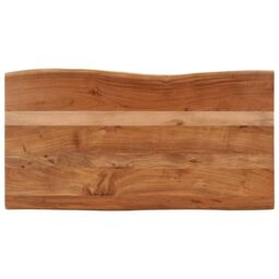 Berkfield Home Coffee Table 110x55x40 cm Solid Wood Acacia in Brown - Size: 110 x 55 x 40 cm - thumbnail 4