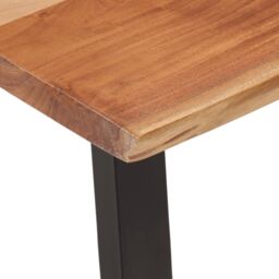 Berkfield Home Coffee Table 110x55x40 cm Solid Wood Acacia in Brown - Size: 110 x 55 x 40 cm - thumbnail 5