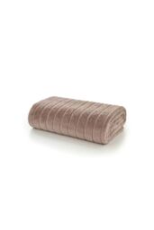 Deyongs Hockley Supersoft Plush Large Quilted Throw - 150x200cm Warm Soft Blanket in Fawn - Size: 150 cm × 200 cm - thumbnail 2