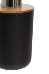 Orsina 300 ml Black Lotion Dispenser, Bamboo Fibre Hand Lotion Pump, Modern Design Soap Dispenser - thumbnail 4