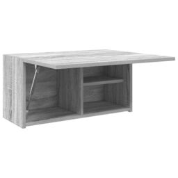Berkfield Home Bathroom Wall Cabinet Grey Sonoma 60x25x30 cm Engineered Wood - Size: 60 x 25 x 30 cm - thumbnail 5