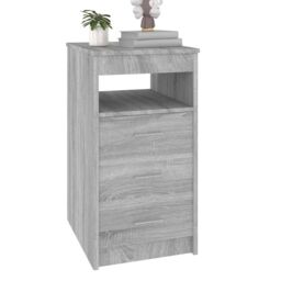 Berkfield Home Drawer Cabinet Grey Sonoma 40x50x76 cm Engineered Wood - Size: 40 x 50 x 76 cm - thumbnail 4