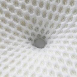 Lavio Ergonomic Neck Pillow Memory Foam Breathable Washable Cover in White - thumbnail 7