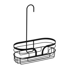 Showerdrape Dante Mini Hanging Shower Caddy in Black - thumbnail 5