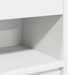 Berkfield Home Bedside Cabinet with Drawer White 39x28x41 cm - Size: 39 x 28 x 41 cm - thumbnail 9
