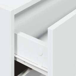Berkfield Home Durable Cabinet with 2 Drawers White 60x31x40 cm Engineered Wood - Size: 60 x 31 x 40 cm - thumbnail 8