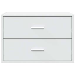 Berkfield Home Durable Cabinet with 2 Drawers White 60x31x40 cm Engineered Wood - Size: 60 x 31 x 40 cm - thumbnail 4