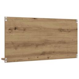 Berkfield Home Durable Bathroom Mirror Cabinet Artisan Oak 90x11x45 cm Engineere in Brown - Size: 90 x 11 x 45 cm - thumbnail 6