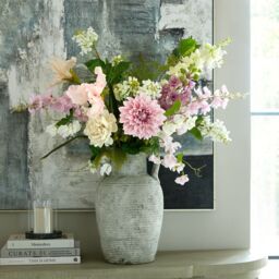 Hill Interiors The Natural Garden Collection White Lilac Artificial Flower - thumbnail 4