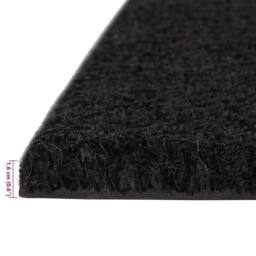 Berkfield Home Door Mat Black 40x60 cm Tufted Coir - thumbnail 5