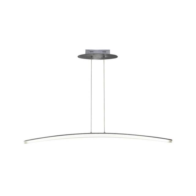 Netlighting Hemisferic Pendant 28W LED 110cm Bar 1800lm Aluminium Frosted Acrylic in Grey - image 1