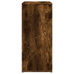 Berkfield Home Sideboards 2 pcs Smoked Oak 60x31x70 cm Engineered Wood in Brown - Size: 60 x 31 x 70 cm - thumbnail 6
