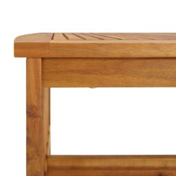 Berkfield Home Coffee Table 102x50x43 cm Solid Acacia Wood in Brown - Size: 102 x 50 x 43 cm - thumbnail 5