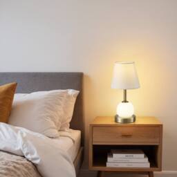 Garwarm 32cm LED Table Lamp with Bulb Included in White - thumbnail 5