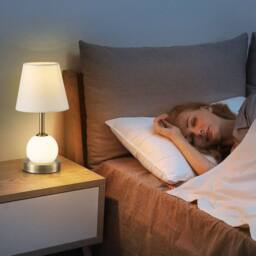 Garwarm 32cm LED Table Lamp with Bulb Included in White - thumbnail 7