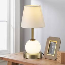 Garwarm 32cm LED Table Lamp with Bulb Included in White - thumbnail 2