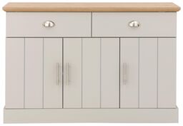 GFW Kendal Large Sideboard in Grey - thumbnail 4