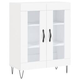 Berkfield Home Highboard White 69.5x34x180 cm Engineered Wood - thumbnail 7