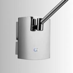 Netlighting Phuket Wall Lamp 1 Light 7W LED 3000K 600lm Polished Chrome in Grey - thumbnail 5