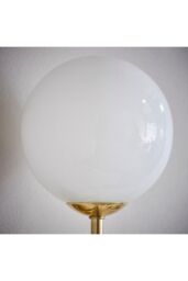 Netlighting Otto Wall Satin Brushed Gold Effect Plate & Gloss Opal Glass 1 Light Dimmable IP20 G9 - thumbnail 6