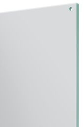 MirrorOutlet Circuitt 4mm Sheet Mirror Glass Polished Edges 4 Holes 100 x 70cm in Silver - Size: 1 Pack - thumbnail 5