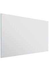 MirrorOutlet Circuitt 4mm Sheet Mirror Glass Polished Edges 4 Holes 100 x 70cm in Silver - Size: 1 Pack - thumbnail 4