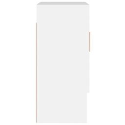 Berkfield Home Wall Cabinet White 60x31x70 cm Engineered Wood - Size: 60 x 31 x 70 cm - thumbnail 6