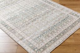 Livabliss Our Pnw Home Rainier-Washable Green Brown Beige Traditional Vintage Living Rug in Olive - Size: 160 cm x 220 cm - thumbnail 6