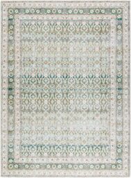 Livabliss Our Pnw Home Rainier-Washable Green Brown Beige Traditional Vintage Living Rug in Olive - Size: 160 cm x 220 cm - thumbnail 2