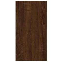 Berkfield Home Side Table Brown Oak 50x26x50 cm Engineered Wood - Size: 50 x 26 x 50 cm - thumbnail 5