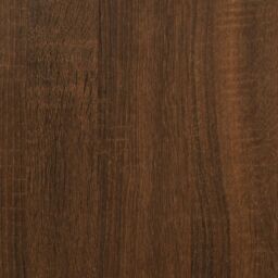 Berkfield Home Side Table Brown Oak 50x26x50 cm Engineered Wood - Size: 50 x 26 x 50 cm - thumbnail 6