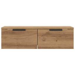 Berkfield Home Wall Cabinet Old Wood 68x30x20 cm Engineered Wood in Brown - Size: 68 x 30 x 20 cm - thumbnail 4