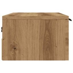 Berkfield Home Wall Cabinet Old Wood 68x30x20 cm Engineered Wood in Brown - Size: 68 x 30 x 20 cm - thumbnail 6