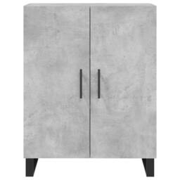 Berkfield Home Highboard Concrete Grey 69.5x34x180 cm Engineered Wood - thumbnail 8