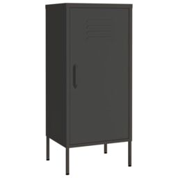 Berkfield Home Storage Cabinet Anthracite 42.5x35x101.5 cm Steel in Black - thumbnail 2