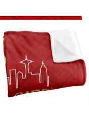 ViacomCBS/Nickelodeon Frasier Logo Silky Touch Super Soft Throw Blanket 152 X 127 cm in White - thumbnail 3