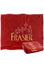 ViacomCBS/Nickelodeon Frasier Logo Silky Touch Super Soft Throw Blanket 152 X 127 cm in White - thumbnail 2