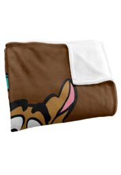 Warner Brothers Scooby Doo Officially Licensed Silky Touch Super Soft Throw Blanket 152 x 127 cm in White - thumbnail 3