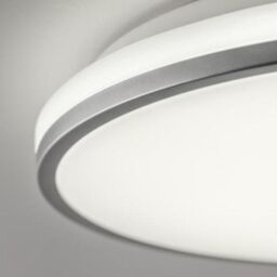 CGC Lighting Tula Grey Trim LED Surface Mount Ceiling Light Bulkhead IP44 White Opal 4000k - thumbnail 5