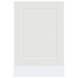 Berkfield Home Dishwasher Panel Porto White 45x1, 5x67 cm Engineered Wood - thumbnail 4