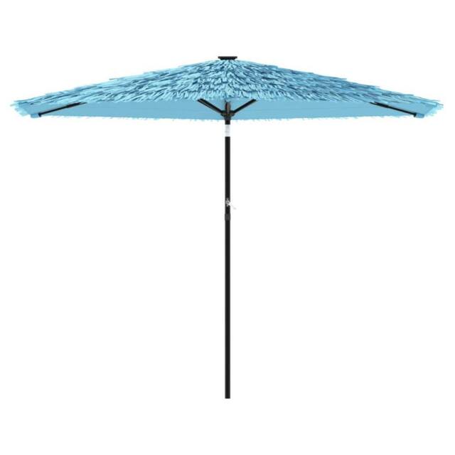 Berkfield Home Durable Garden Parasol with Steel Pole Blue 288x288x225 cm - Size: 288 x 288 x 225 cm - image 1