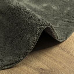 Berkfield Home HUARTE' Forest Green Oval Rug 100x200 cm - Size: Medium - thumbnail 7