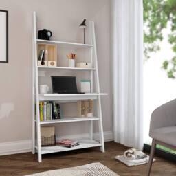 Lemon Pavilion Furniture Tiva Ladder Desk - MDF - L50 x W84 x H175.4 cm - White - thumbnail 3