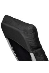 Garden Sanctuary 160x50cm Sun Lounger Cushion with Anti-Slip Cover in Black - Size: 160x50 cm - thumbnail 5