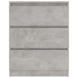 Berkfield Home Sideboard Concrete Grey 60x35x76 cm Engineered Wood - Size: 60 x 35 x 76 cm - thumbnail 5
