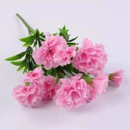 Havendro Pink Artificial Flowers Silk Fake Plants UV Resistant Decor